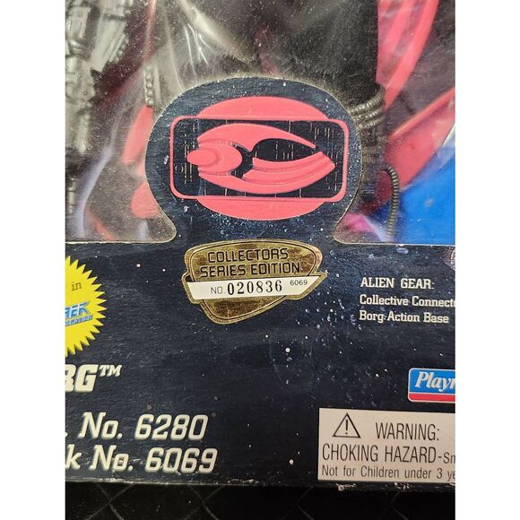 Star Trek Collector Series Alien Edition Borg, Playmates 1995 #A94 - Picture 7 of 9